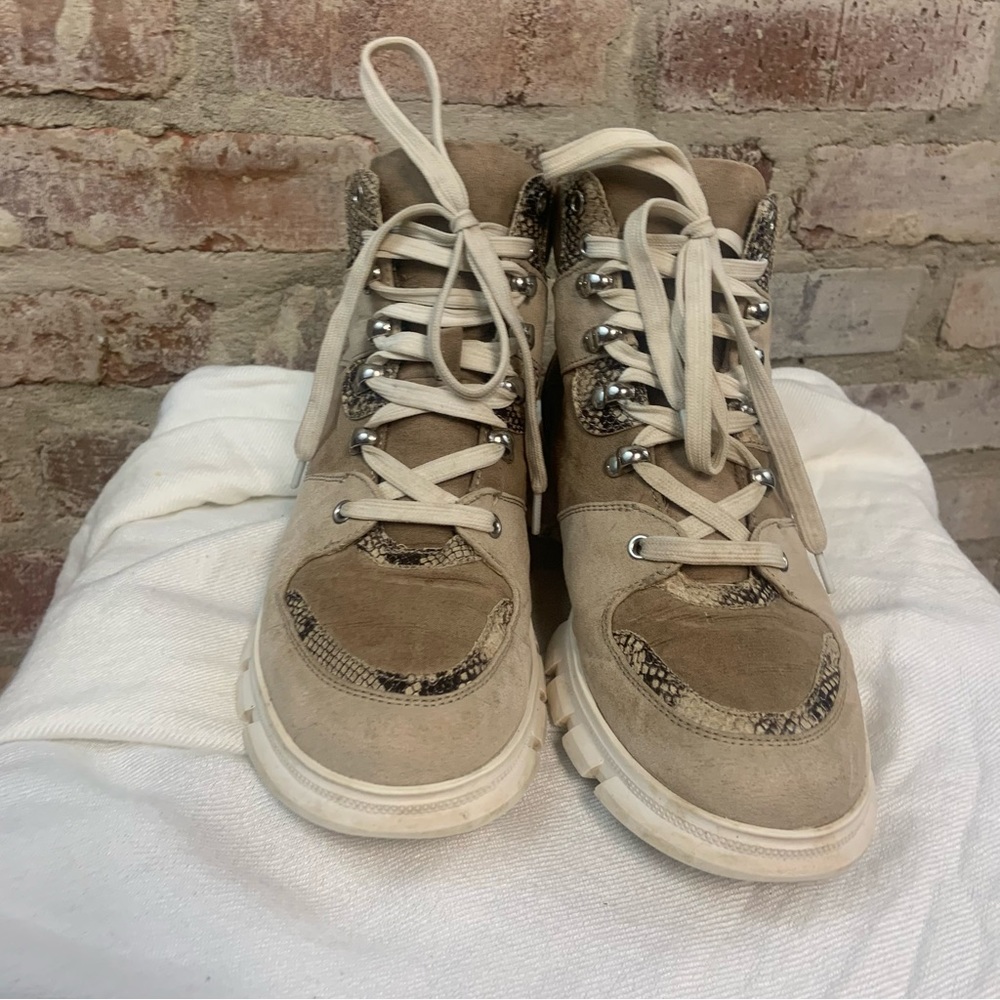 Just fab high top sneakers boots 8.5 - Picture 3 of 8